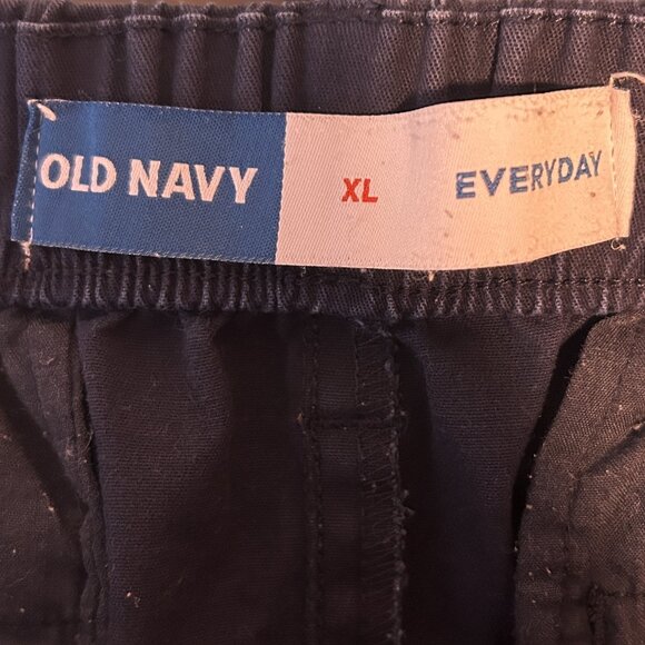 Old Navy Everyday Easy Chino high-waisted navy 5" inseam shorts XL - Picture 3 of 5